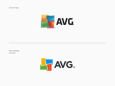 AVG Antivirus advertisement advertisement design brand agency brand design brand identity branding design logo logodesign minimalist