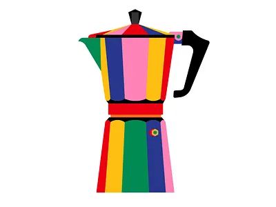 Coffee print acid barcelona coffe shop coffee color colorfull diatomic studio full color illustration logo moca moka plants poster print print design psychedelic vector