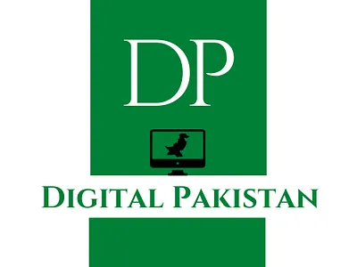 Digital Pakistan illustration logo ui