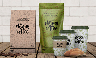 Coffee Branding adobe black brand brand design brand identity branding branding design coffee coffee beans coffee cup company company brand company branding design green illustrator minimal minimalist mockup photoshop