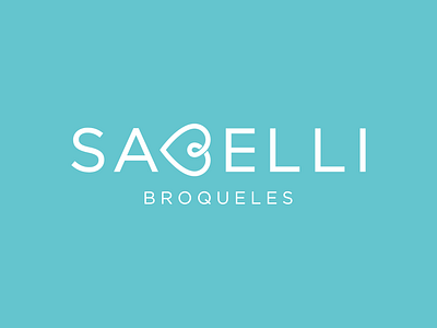 Logo Sabelli broqueles corazon design ear guadalajara heart jewellery jewelry joyeria logo logodesign logos logotype mexico