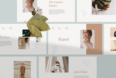 RAPUH - PowerPoint Template artist beauty best powerpoint business creative custom project fashion portfolio powerpoint presentation