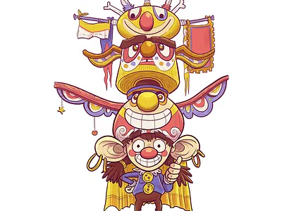 Totally Totem Tony character characterdesign characters comic comics comicsart illustration illustrator photoshop