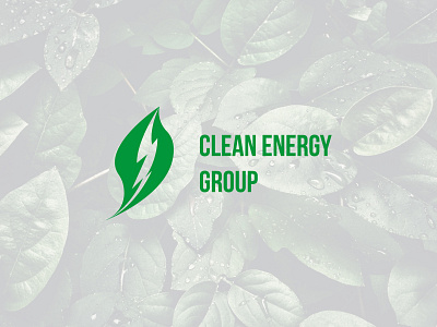 Clean Energy Group - Logo Restyling Proposal adobe adobe illustrator brand brand design brand identity branding clean clean energy group design designer energy graphic design green illustrator leaf logo logo design logodesign nature visual design