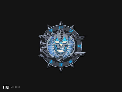 Ice Crown Citadel | Mascot Logo cybersport cybersport logo demon logo logotype mascot mascot logo skull stream logo worldofwarcraft