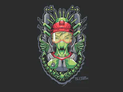 Geisha Against Covid-19 adobe draw artwork corona coronavirus covid 19 design designer digital art illustration illustration art illustrator indonesia