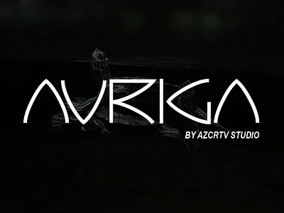 Auriga Font alien branding creative design identity modern sans space