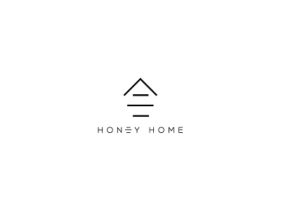 hone home branding design drawn graphic icon logo