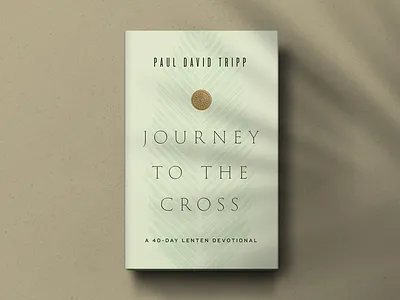 Journey to the Cross book christian church cross design easter gold icon illustration lent logo middle east minimal palm palm sunday tropical typography