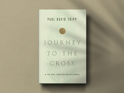 Journey to the Cross book christian church cross design easter gold icon illustration lent logo middle east minimal palm palm sunday tropical typography