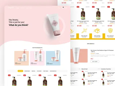 Webdesign for Organic Kitchen availableforhire danielvincent design landing page ui ux web webdesign website website design