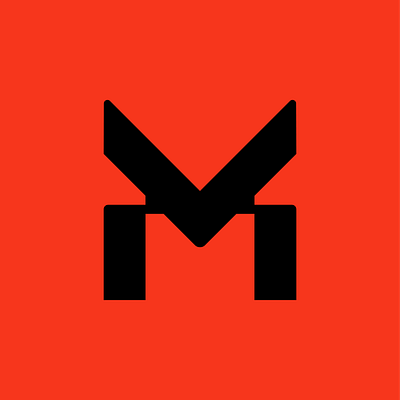 36 days of type - m 36daysoftype 36daysoftype07 emblem font font design graphic design illustrator industrial letter m lettering lettermark logo modern type type design typeface vector