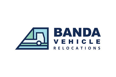 BANDA Vehicle Relocations Logo branding design drawing graphic design illustration logo vector