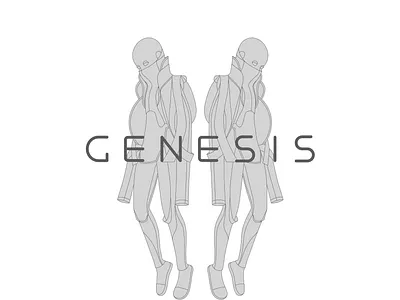 Genesis character character design illustration logo shimur vector
