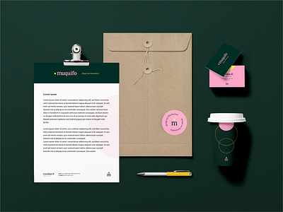 Muquifo | Personal Branding brand brand identity design icon illustration logo logo design marca minimal typography