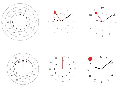 Swiss Timepieces UI automotive car ui clean clock communication design modernism red simple swiss timepiece ui ui design uidesign