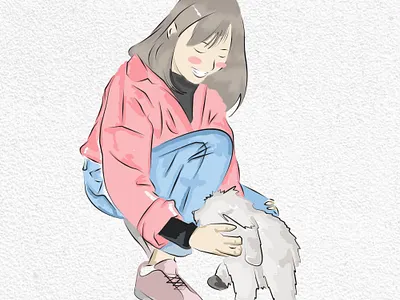 lala illustration branding design design graphic digital art digital illustration digital painting flat illustration illustrator logo photoshop vector