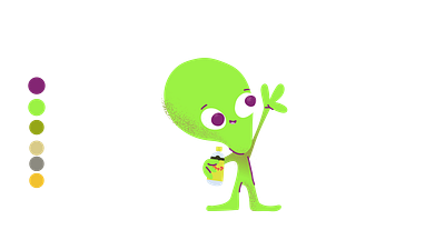 020220 UFO OD 01 12 alien branding cartoon cartoon illustration character characterdesign illustration topochico uffo vector