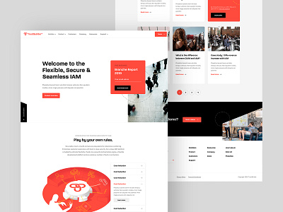 Overview - TrustBuilder dennis design font footer homepage interface news nordhaven sketch snellenberg trustbuilder typography ui ux website