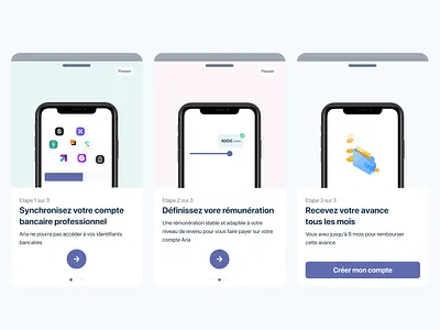 Banking app - Oboarding bank account bank app banking banking app illustration mobile app money app money transfer onboarding tutorial walkthrough