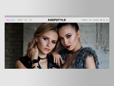 Keep Style design icon journey logo main page shot ui web