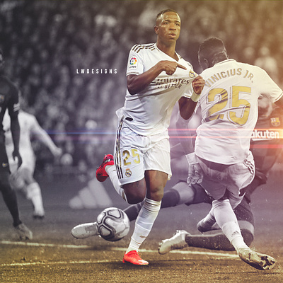 Vinícius Júnior - Real Madrid's Brazilian Wonderkid brazil soccer design fifa fifa 20 fifa 20 edit football football club football design football edit footballer gfx gfx design illustration la liga photoshop real madrid real madrid edit soccer edit