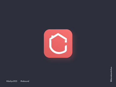 Daily UI #005 - App Icon (Rebound) 005 app design app icon app icon design app icon designers app icons aveiro dailyui dailyui005 dailyuichallenge elvas freelancer graphic designer icon icon design icons minimalism minimalist ui designer ui ux