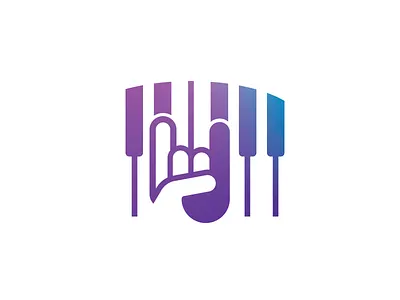 Jamming Logo jam logo logotype music note piano rock rocknroll