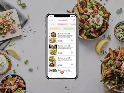Mobile App / Food Delivery animation app app design application delivery app delivery service design food app food delivery ios minimal mobile app simple ui ui ux uidesign uiux ux uxdesign web app