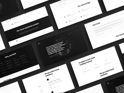 DDXF Landingpage app bitcoin blockchain btc crypto design landingpage minimal minimalist ux