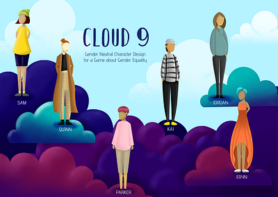 Gender Neutral Character Design character design design illustration