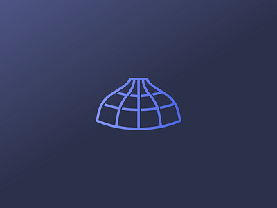 Yearth design earth ger icon logo logodesign logomark mark minimal mongolian yurt