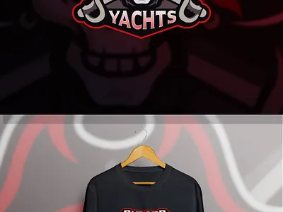 Pirate Yachts branding illustration art logodesign pirategraphic