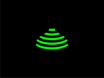 Geradio brand design flat ger icon logo logodesign logomark mark minimal mongolian radio yurt