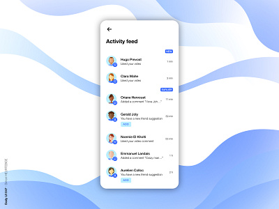 Daily UI 047 - Activity Feed activity feed add dailui047 daily 100 challenge dailyui dailyuichallenge design dribbble invite invitation invite message notification uidesign uiux userinterface uxdesign webdesigner