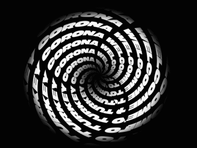 Corona Welcome To Turkey aftereffects corona coronarender coronavirus motion art motion design motion graphic motiongraphics virus
