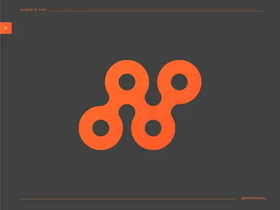 36 days of type: Letter N brand branding color design designer identity illustrator letter n lettermark lettermarkexploration logo logodesigner mark n logo