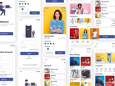 E-commerce app ui app ui ecommerce ecommerce app ios