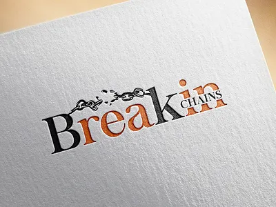 Logo Design for Breakin Chains brand identity branding branding design breaking chains design illustration logo logo design logodesign logodesigner logodesigns logos logotype modern vector