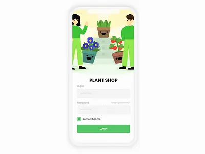 Plant Shop Mobile App app app ui app ui design application design application ui design javascript mobile app mobile app design sketch sketchapp ui ux ux design uxui vue.js web app web design