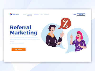 Website Referral Marketing business business development company discount discount code discount voucher discounts drawing friends illustration illustration art illustrations marketing marketing strategy office promotions referral referral marketing referrals website