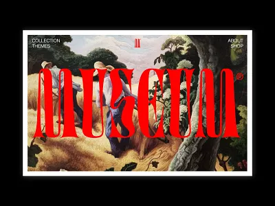 MUSEUM® art design firstshot illustration logo sketch ui web webdesign webdesigner website