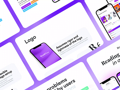 Readflow — Reading & Listening App 3d animation app book design graphic design listening logo motion graphics podcast product design read readflow reading typography ui ux ux research uxui