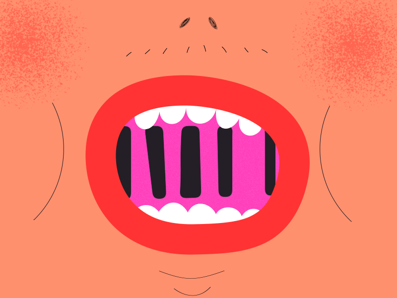 bubble gum 2d animation animated gif animation motion design school