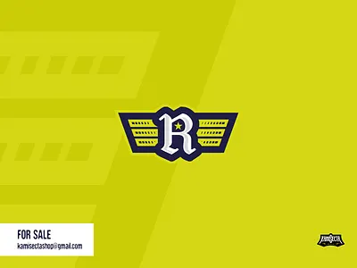 R logo - FOR SALE branding cover design flat logo minimal power redesign research respawn stars stylish typography vector wings