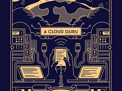 A Cloud Guru 2020 Shirt cloud learning linear t shirt