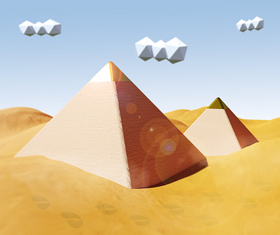 Editorial - 3D Illustration #10 3d 3d art blender children editorial game art illustration low poly magazine render