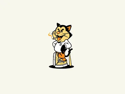 Street Cats brooklyn designer character design graphics illustration mascot design sticker design t shirt design tee design vector vector design