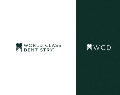 World Class Dentistry | Secondary Logo Design class dental dental logo dentistry dentists heart logo logo logo design made by sanchez sarasota teeth tooth world