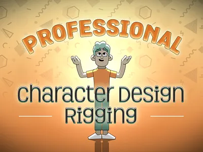 Professional Character design and rigging 2d animation 3d animation after effects animation backwoods animation cartoon character design duik funny joysticksnsliders loop motion motion graphics motiondesign puppet rigging skillshare tutorial